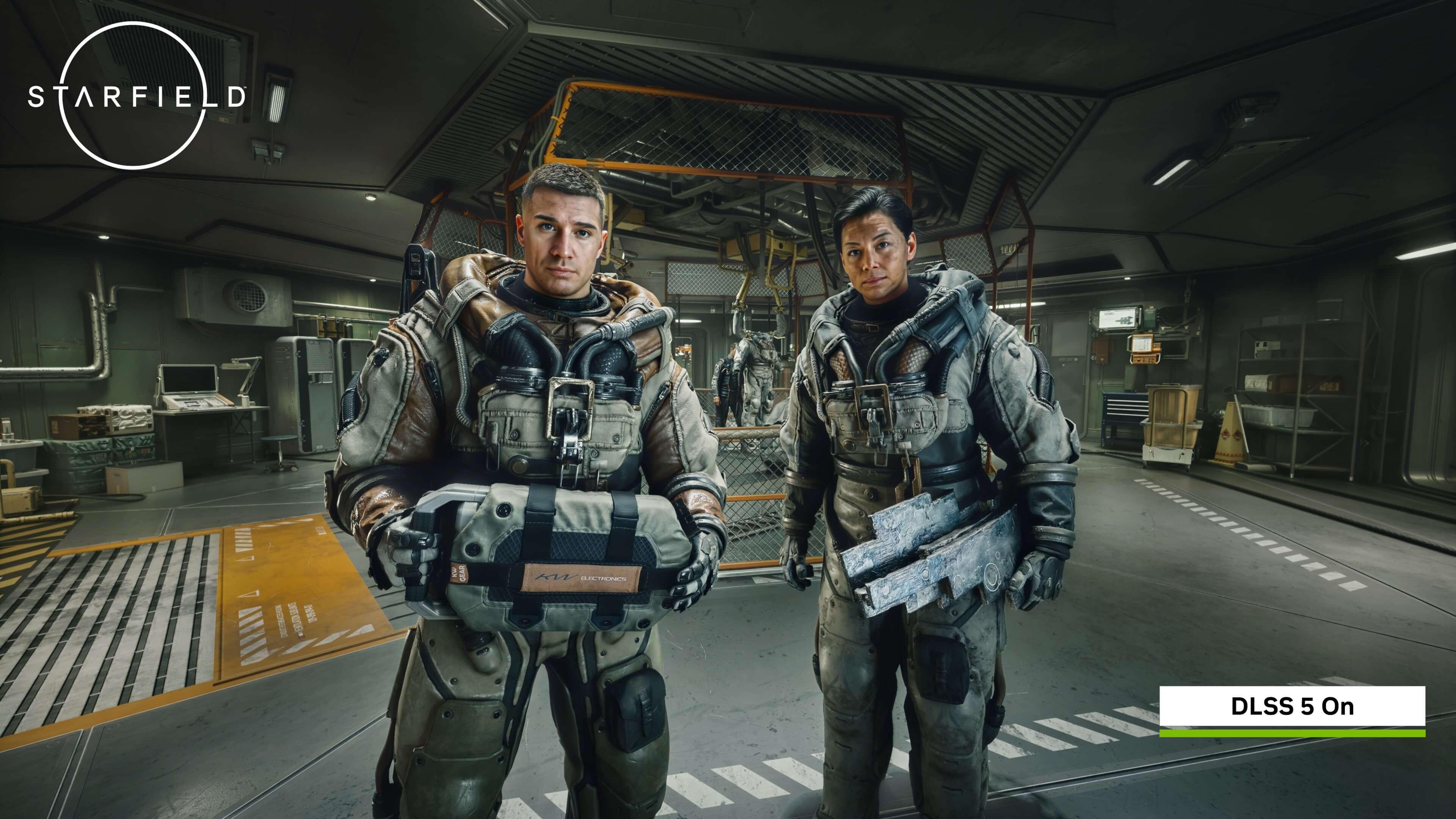 Starfield DLSS 5 comparison scene 2 - DLSS 5 ON